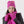 Load image into Gallery viewer, Lyla & Luxe Fingerless Gloves| Magenta