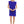 Load image into Gallery viewer, Flutter Sleeve Pleated Dress I Cobalt