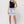 Load image into Gallery viewer, Boyfriend Cross Over Denim Shorts