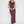 Load image into Gallery viewer, Dara Draped Midi Dress I Dark Fig