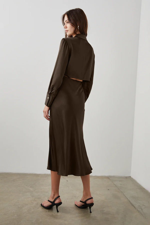 Kathleen Dress I Moss