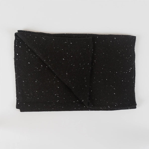 Lyla & Luxe Scarf | Black Fleck