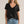 Load image into Gallery viewer, MarbelIa Sequin top I Black