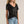 Load image into Gallery viewer, MarbelIa Sequin top I Black