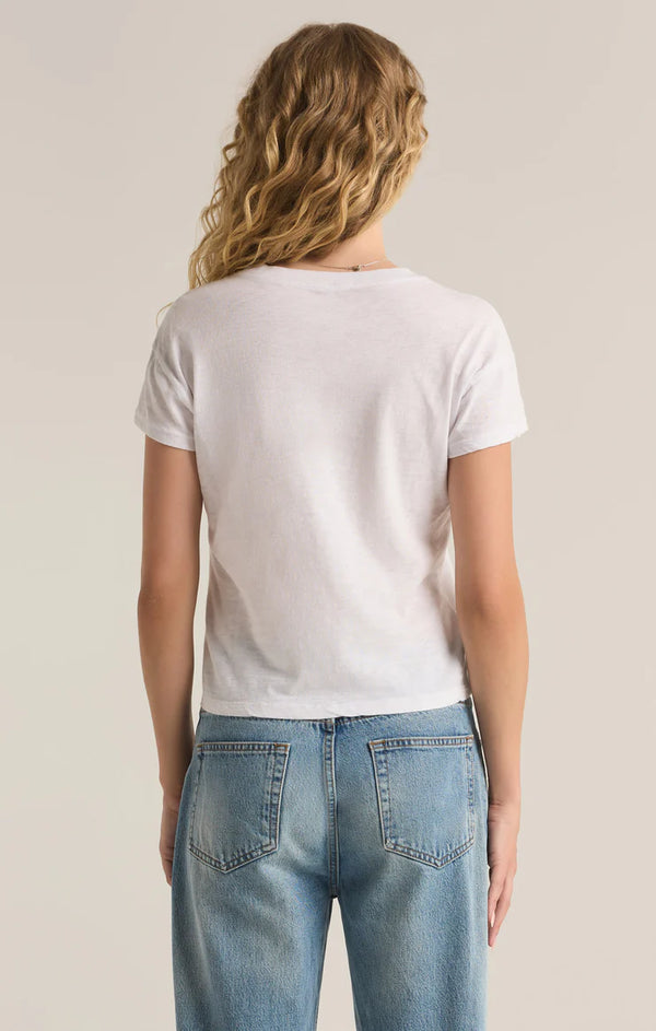Modern Slub Tee I White