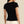 Load image into Gallery viewer, Cassis Ribbed Tee I Black