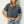 Load image into Gallery viewer, Cropped Raw Hem Tee I Blue Grey