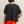 Load image into Gallery viewer, Raw Edge V-neck Tee I Black