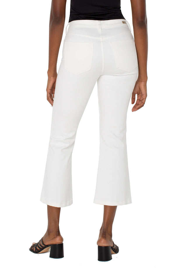 Hannah Cropped Flare I Off white