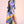 Load image into Gallery viewer, Technicolour Kimono Maxi | Blue