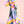 Load image into Gallery viewer, Technicolour Kimono Maxi | Blue