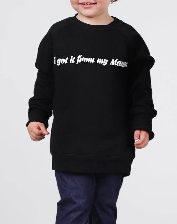 Little babes crew | Black