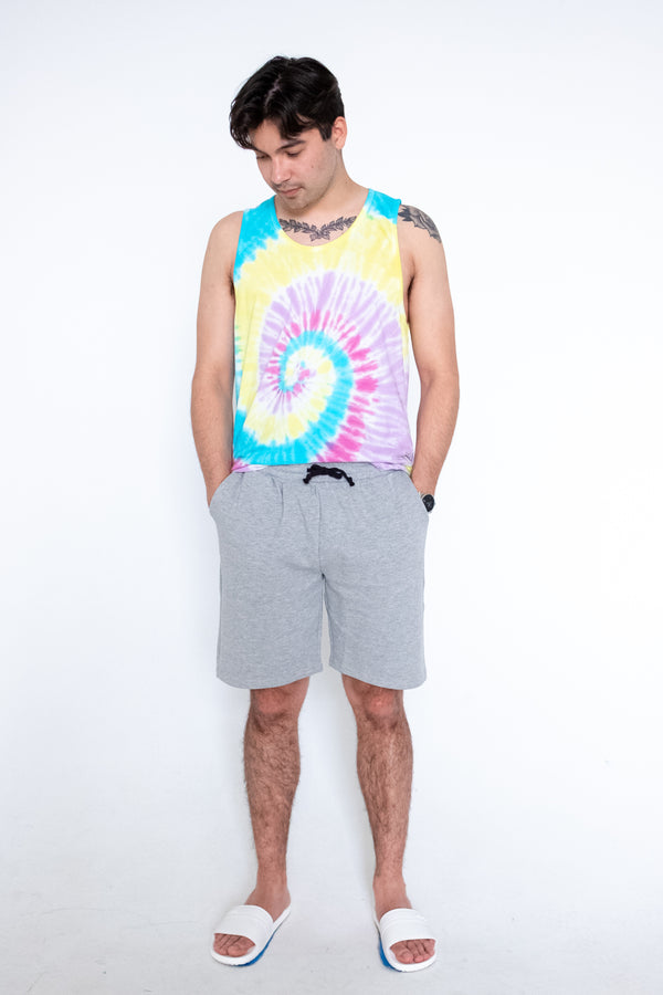 Knit French Terry Short | Grey