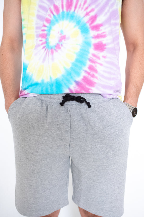 Knit French Terry Short | Grey