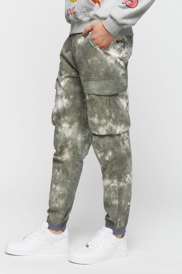 LIGHTWEIGHT TIE DYE CARGO