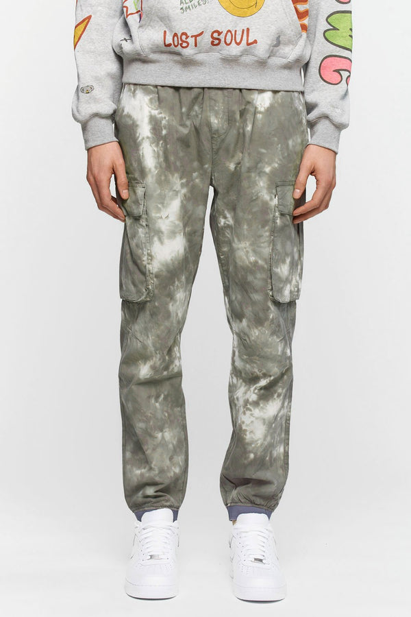 LIGHTWEIGHT TIE DYE CARGO