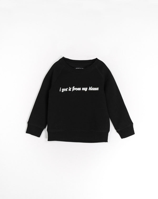 Little babes crew | Black