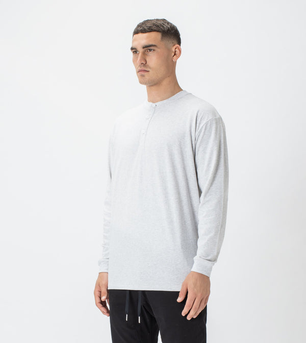 HENLEY LS TEE | BLIZZARD MARLE