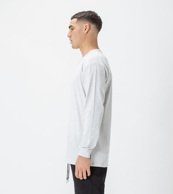 HENLEY LS TEE | BLIZZARD MARLE