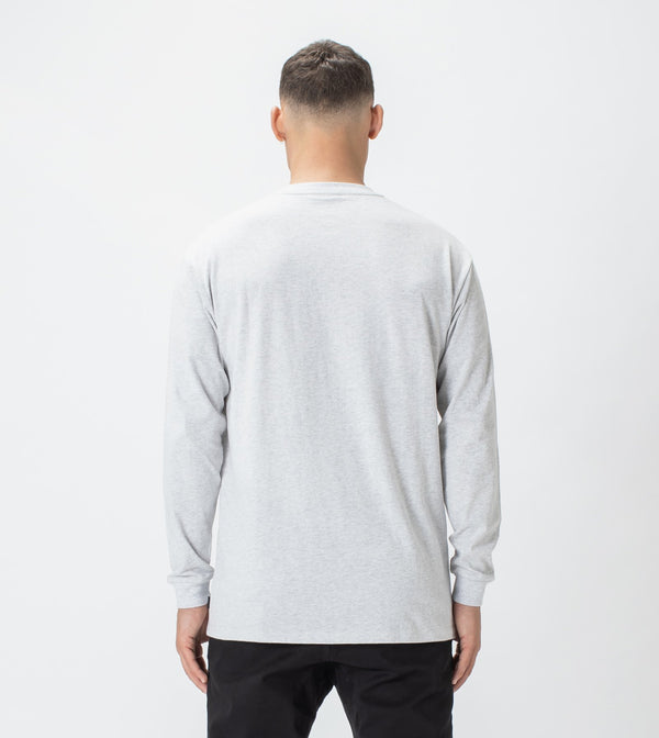HENLEY LS TEE | BLIZZARD MARLE