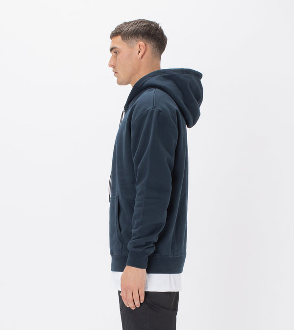 LOWGO HOOD SWEAT | PETROL