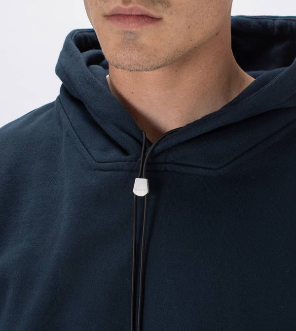 LOWGO HOOD SWEAT | PETROL