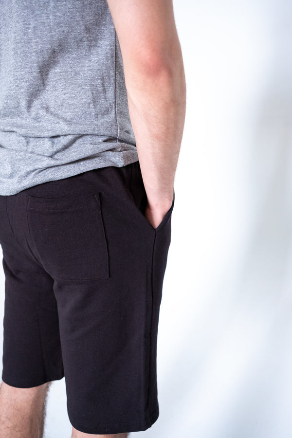 Knit French Terry Short | Black