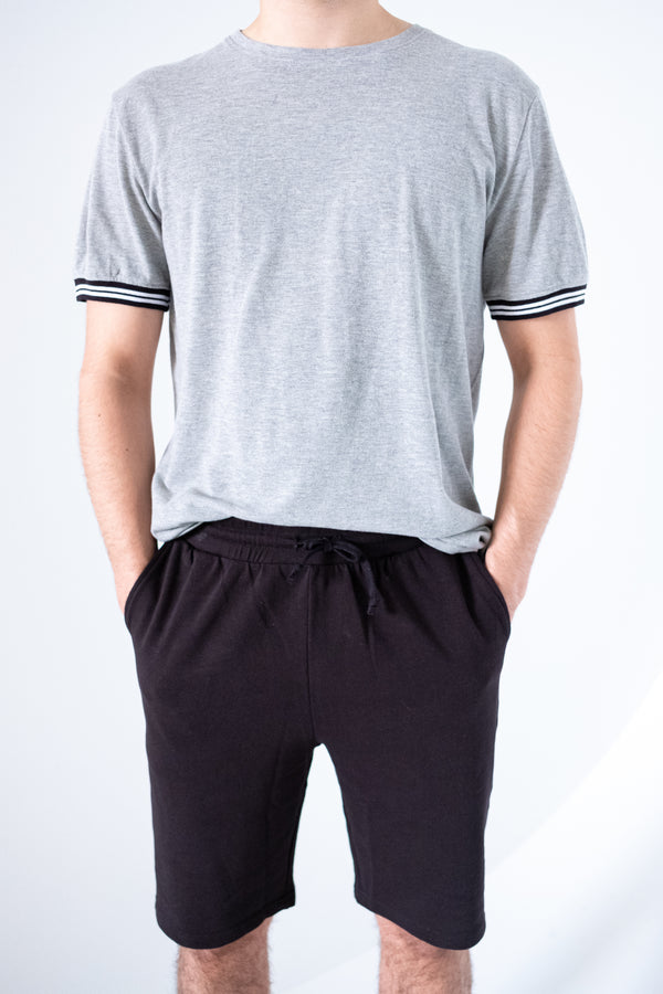 Knit French Terry Short | Black