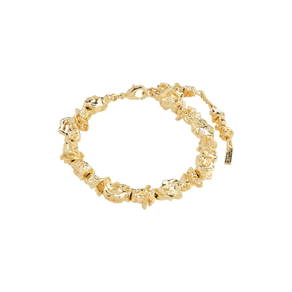 Act Textured Bracelet I Gold