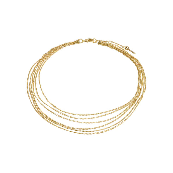 PAUSE RECYCLED ANKLE CHAIN I Gold