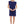 Load image into Gallery viewer, Flutter Sleeve Pleated Dress I Navy Blue
