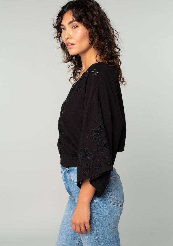 Tiara Eyelet Blouse