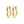 Load image into Gallery viewer, Loulia Wavy Earrings I Gold Plated
