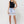 Load image into Gallery viewer, Boyfriend Cross Over Denim Shorts
