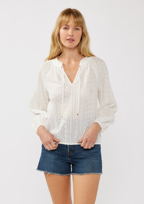 Zoey Blouse I White