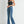 Load image into Gallery viewer, Flare Jean with Raw Hem I Med Wash
