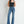Load image into Gallery viewer, Flare Jean with Raw Hem I Med Wash
