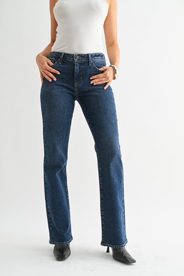 Vintage Slim Boot Cut I Mid Wash