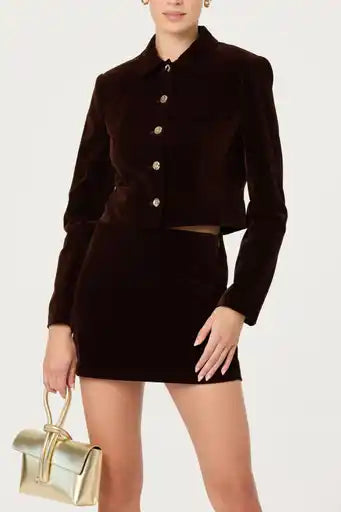 Vox Blazer I Dark Brown