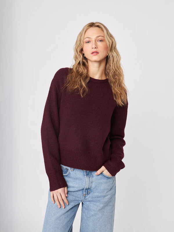 Wilfred Crew Neck Sweater I Merlot