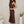 Load image into Gallery viewer, Sia Side Ruched Maxi Dress I Espresso
