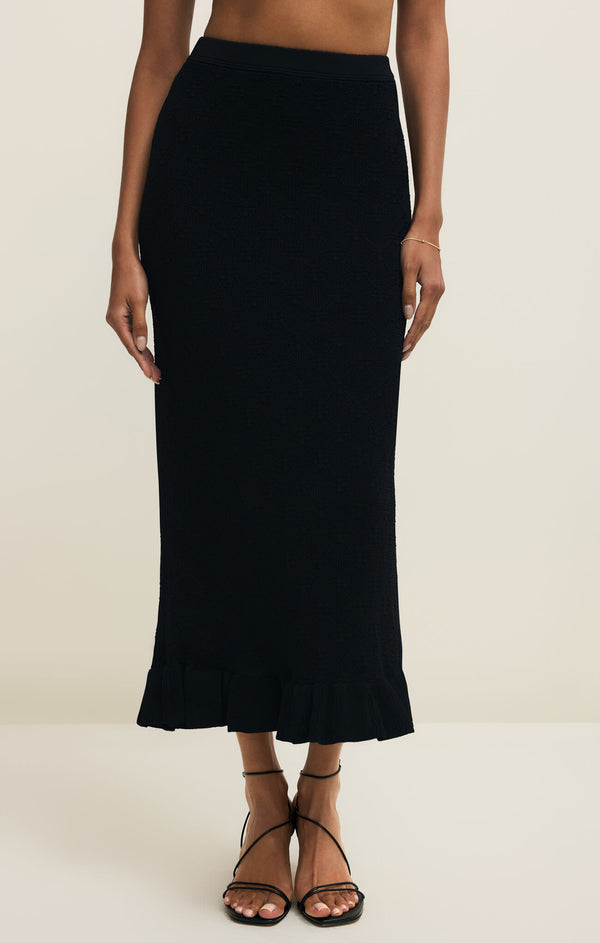 Ramona Knit Skirt I Black