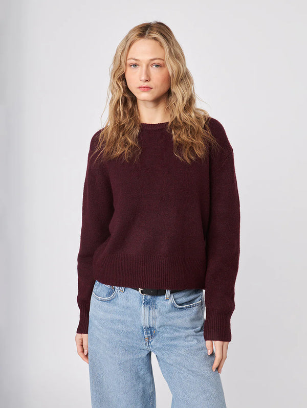 Wilfred Crew Neck Sweater I Merlot