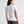 Load image into Gallery viewer, Bamboo Quarter Sleeve Tee I White
