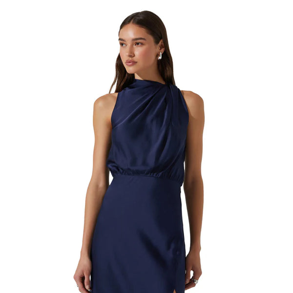 Jelyn Dress I Navy I Pre-order