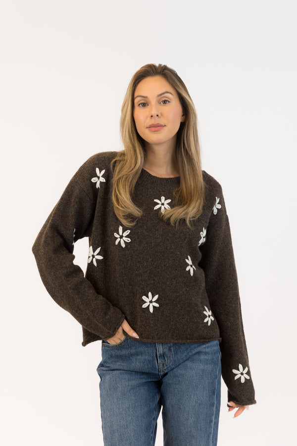 Aiden Daisy Pullover Sweater