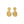 Load image into Gallery viewer, Air Pendant Earrings I Gold Plated
