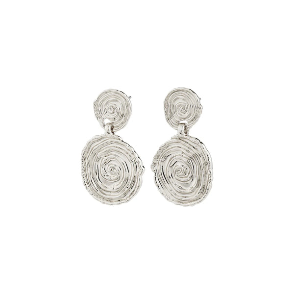 Air Pendant Earrings I Silver Plated