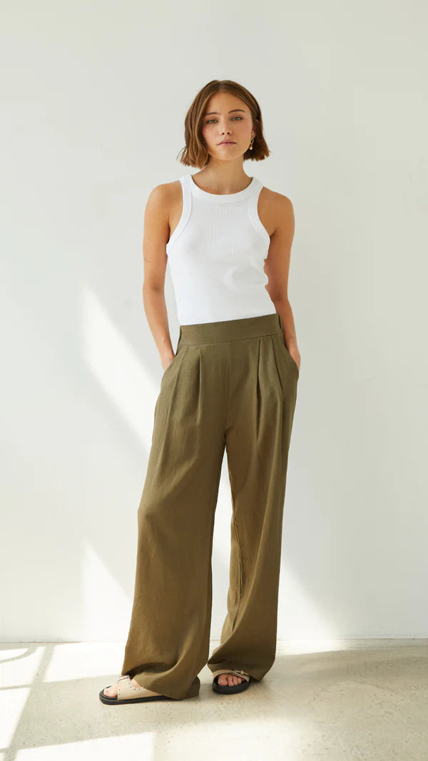 Alexis Trouser I Khaki