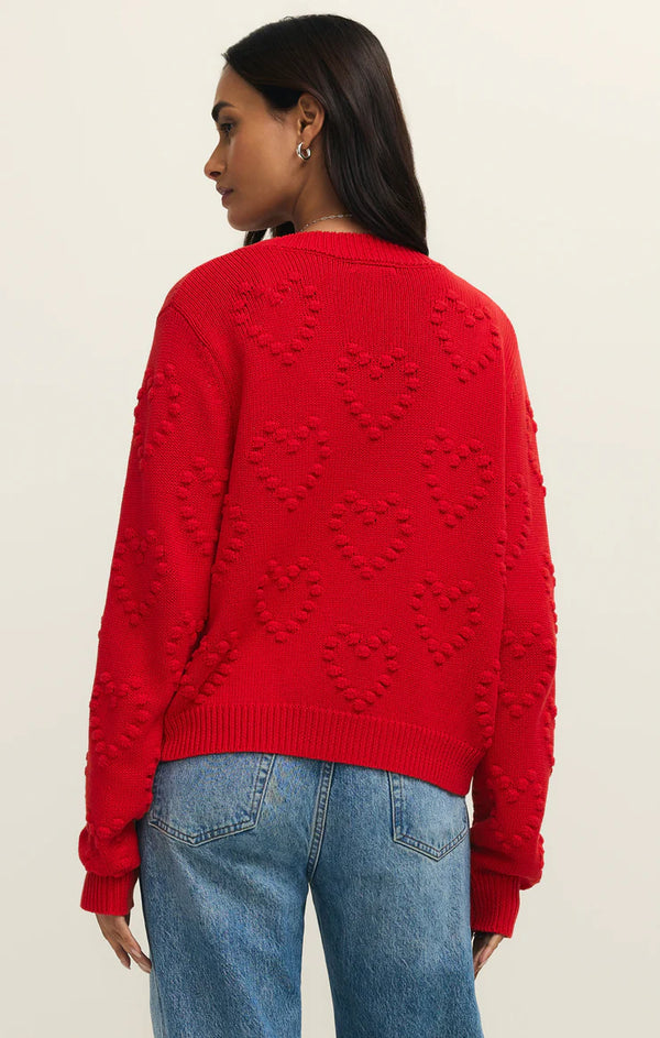 All Yours Cardigan I Kiss Me Red